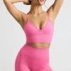 Mini shorts a vita alta Define Luxe in rosa shocking Mini shorts a vita alta Define Luxe in rosa shocking