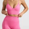 Mini shorts a vita alta Define Luxe in rosa shocking Mini shorts a vita alta Define Luxe in rosa shocking