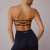 Mini shorts a vita alta in nero Mini shorts a vita alta in nero