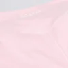 Mini shorts arricciati in melange rosa pallido Mini shorts arricciati in melange rosa pallido