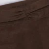 Mini shorts con arricciature in Pecan Marl Mini shorts con arricciature in Pecan Marl