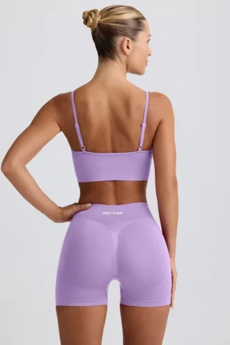 Mini shorts Define Luxe in lilla