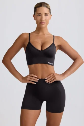 Mini shorts Define Luxe in nero