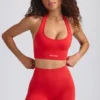 Mini shorts Define Luxe in rosso papavero