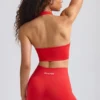 Mini shorts Define Luxe in rosso papavero