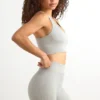 Mini shorts FlexiRib in grigio