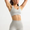 Mini shorts FlexiRib in grigio