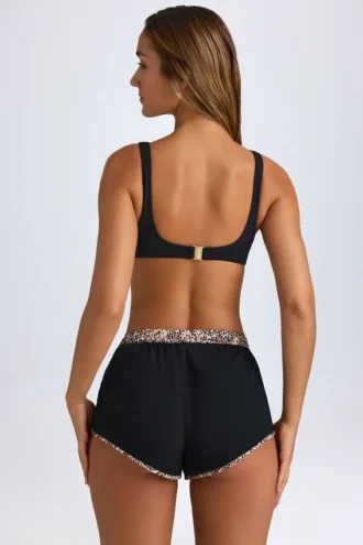 Mini shorts Praia in nero