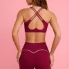 Mini shorts Soft Active in bordeaux