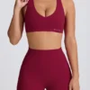 Mini shorts Soft Active in bordeaux