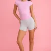 Mini shorts Soft Active in grigio Mini shorts Soft Active in grigio
