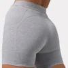 Mini shorts Soft Active in grigio melange Mini shorts Soft Active in grigio melange