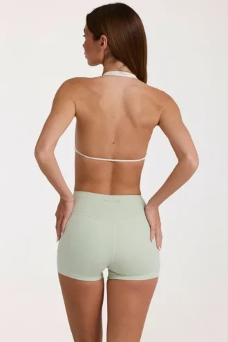 Mini shorts Soft Active in Sage Marl