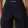 Pantaloncini da ciclista a vita alta Define Luxe in nero Pantaloncini da ciclista a vita alta Define Luxe in nero