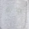Pantaloni da jogging a gamba larga in jersey spazzolato grigio melange Pantaloni da jogging a gamba larga in jersey spazzolato grigio melange