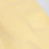Pantaloni da jogging a gamba larga in maglia a costine color limone Pantaloni da jogging a gamba larga in maglia a costine color limone