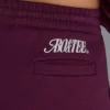 Pantaloni da jogging in jersey di cotone morbido a vita media e vestibilità comoda, colore Grape Pantaloni da jogging in jersey di cotone morbido a vita media e vestibilità comoda, colore Grape