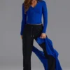 Pantaloni da jogging in jersey di cotone morbido a vita media in nero Pantaloni da jogging in jersey di cotone morbido a vita media in nero