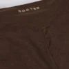 Pantaloni svasati con ruches in jersey spazzolato in Pecan Marl Pantaloni svasati con ruches in jersey spazzolato in Pecan Marl