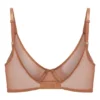 Reggiseno a balconcino a strato singolo in morbida rete Intimates color miele Reggiseno a balconcino a strato singolo in morbida rete Intimates color miele