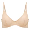 Reggiseno a balconcino in morbida rete a strato singolo Intimates, colore beige Reggiseno a balconcino in morbida rete a strato singolo Intimates, colore beige