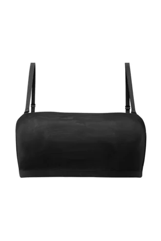 Reggiseno a fascia in morbida rete Intimates, nero Reggiseno a fascia in morbida rete Intimates, nero