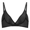 Reggiseno a triangolo monostrato in morbida rete Intimates, nero Reggiseno a triangolo monostrato in morbida rete Intimates, nero