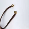 Reggiseno bikini a pannelli Caleta in oro bronzo