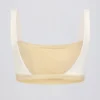 Reggiseno sportivo a contrasto in Lemon Marl Reggiseno sportivo a contrasto in Lemon Marl