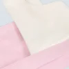 Reggiseno sportivo a contrasto in rosa pallido melange Reggiseno sportivo a contrasto in rosa pallido melange