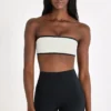 Reggiseno sportivo a fascia Soft Active in avorio Reggiseno sportivo a fascia Soft Active in avorio
