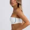 Reggiseno sportivo a fascia Soft Active in bianco