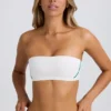 Reggiseno sportivo a fascia Soft Active in bianco