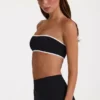 Reggiseno sportivo a fascia Soft Active in nero Reggiseno sportivo a fascia Soft Active in nero