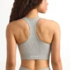 Reggiseno sportivo con dorso a vogatore FlexiRib in grigio Reggiseno sportivo con dorso a vogatore FlexiRib in grigio