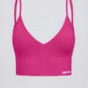Reggiseno sportivo Define Luxe con scollo a V in Berry Reggiseno sportivo Define Luxe con scollo a V in Berry
