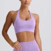Reggiseno sportivo Define Luxe con scollo all’americana in lilla Reggiseno sportivo Define Luxe con scollo all’americana in lilla