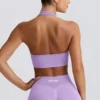 Reggiseno sportivo Define Luxe con scollo all’americana in lilla Reggiseno sportivo Define Luxe con scollo all’americana in lilla