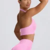 Reggiseno sportivo Define Luxe con scollo all’americana in rosa bubblegum Reggiseno sportivo Define Luxe con scollo all’americana in rosa bubblegum