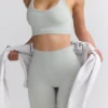 Reggiseno sportivo Define Luxe con spalline in grigio Reggiseno sportivo Define Luxe con spalline in grigio