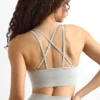 Reggiseno sportivo Define Luxe con spalline in grigio Reggiseno sportivo Define Luxe con spalline in grigio