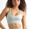 Reggiseno sportivo Define Luxe con spalline in grigio Reggiseno sportivo Define Luxe con spalline in grigio