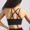 Reggiseno sportivo Define Luxe con spalline in nero Reggiseno sportivo Define Luxe con spalline in nero