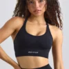 Reggiseno sportivo Define Luxe con spalline in nero Reggiseno sportivo Define Luxe con spalline in nero