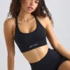 Reggiseno sportivo Define Luxe con spalline in nero Reggiseno sportivo Define Luxe con spalline in nero
