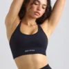 Reggiseno sportivo Define Luxe con spalline in nero Reggiseno sportivo Define Luxe con spalline in nero