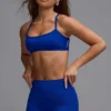 Reggiseno sportivo Define Luxe Multiway con schiena scoperta in blu reale Reggiseno sportivo Define Luxe Multiway con schiena scoperta in blu reale