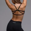 Reggiseno sportivo Define Luxe Multiway con schiena scoperta in nero Reggiseno sportivo Define Luxe Multiway con schiena scoperta in nero
