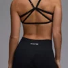 Reggiseno sportivo Define Luxe Multiway con schiena scoperta in nero Reggiseno sportivo Define Luxe Multiway con schiena scoperta in nero
