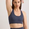 Reggiseno sportivo FlexiRib con dorso a vogatore in Indigo Slate Reggiseno sportivo FlexiRib con dorso a vogatore in Indigo Slate